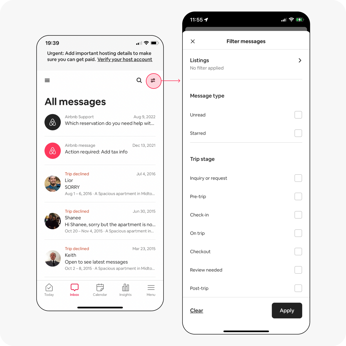 Composer — media attachments