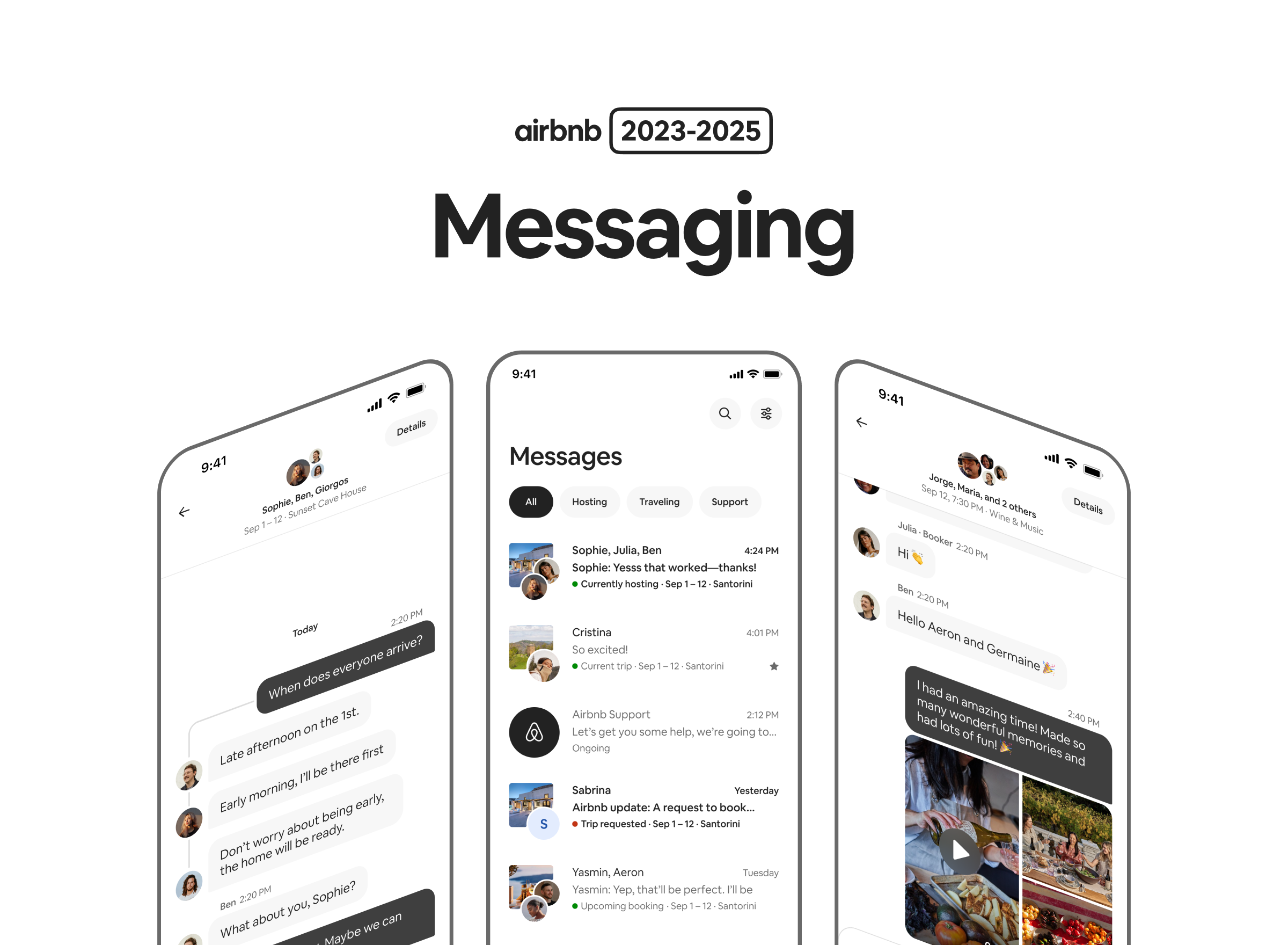 Airbnb Messaging, 2023–2025